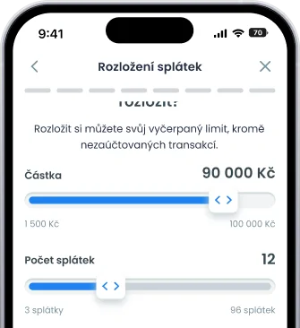 Počet splátek na míru