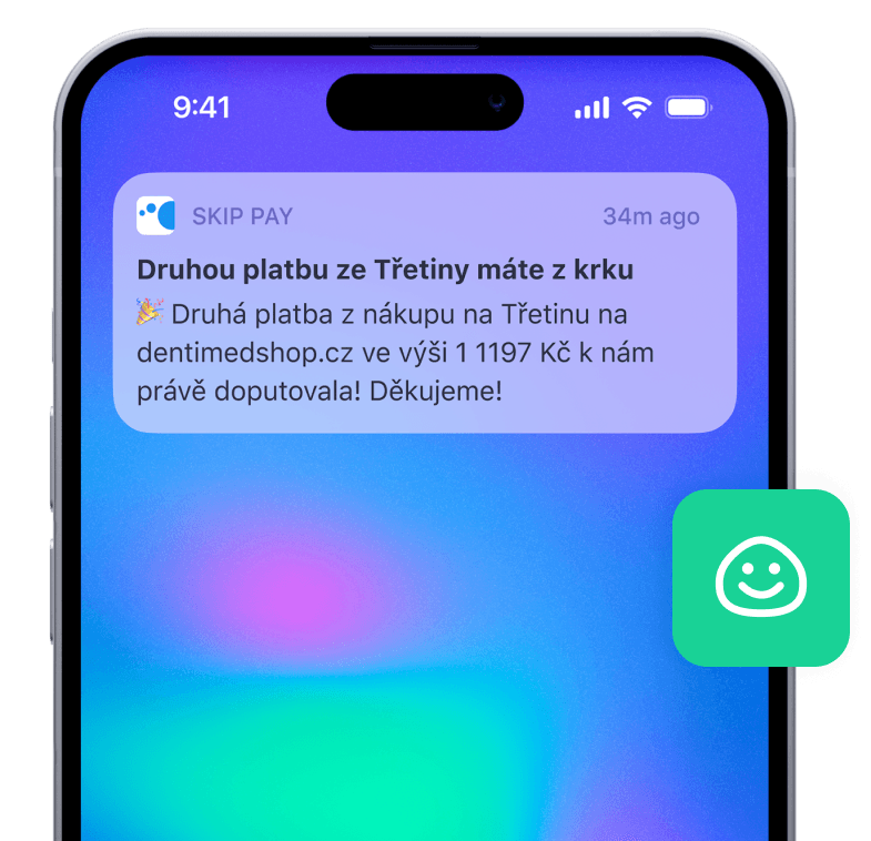 Zbytek doplatíte později