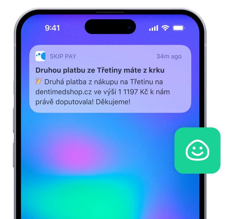 Zbytek doplatíte později
