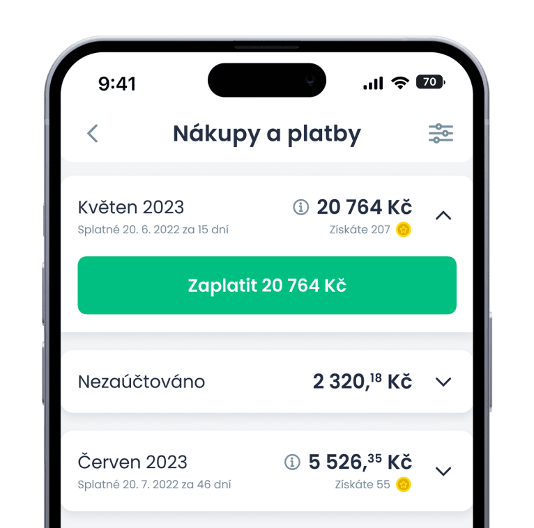 Plaťte až do 50 dnů