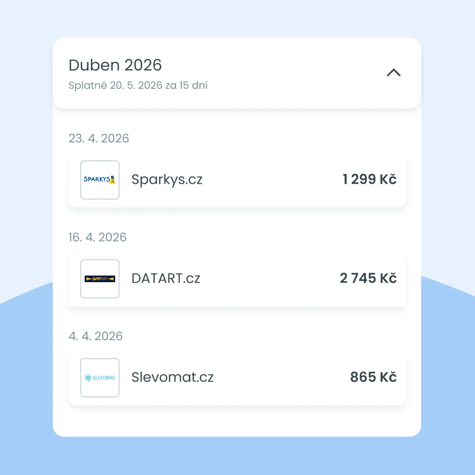 Kupte všechno, co potřebujete