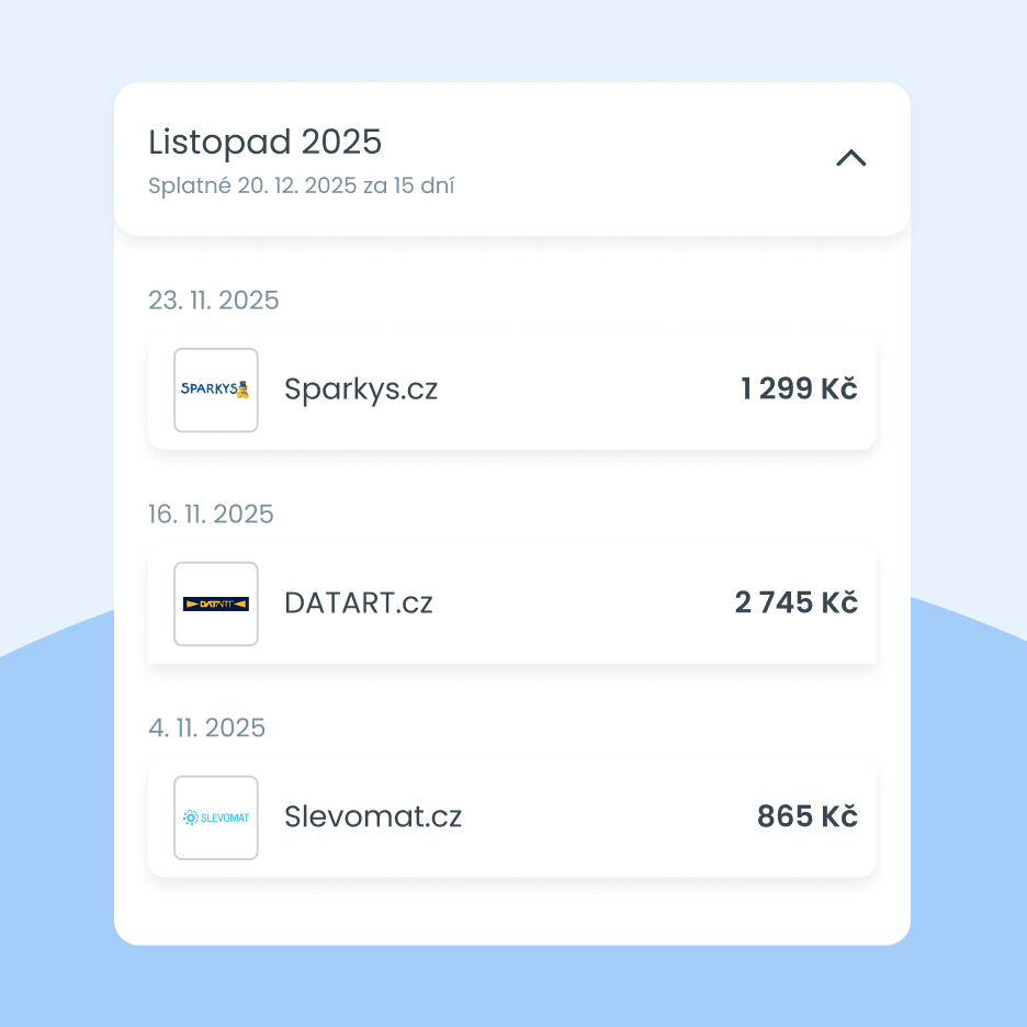 Kupte všechno, co potřebujete