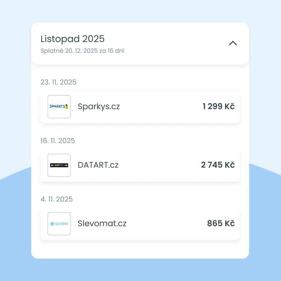 Kupte všechno, co potřebujete